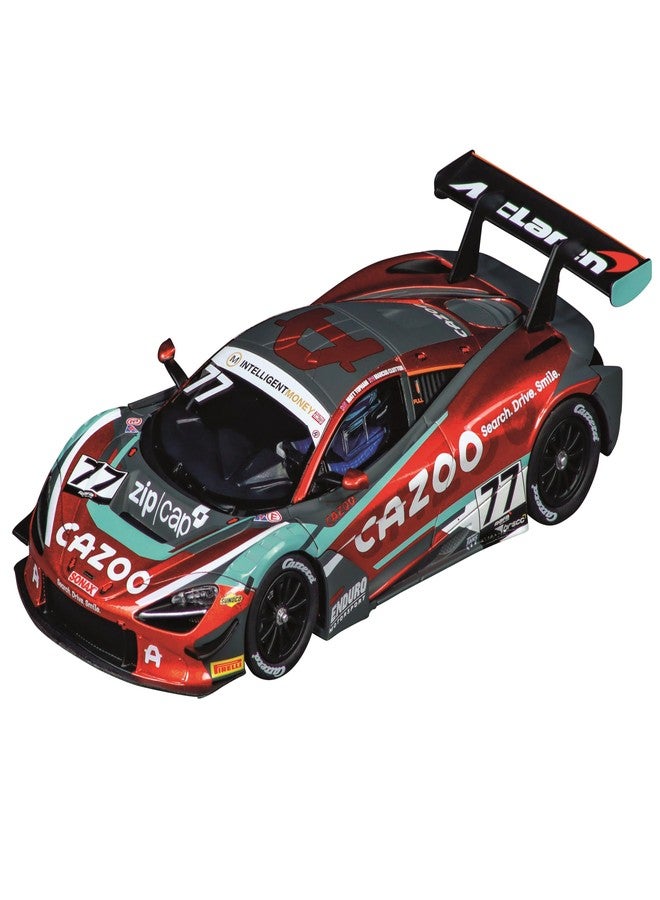 كاريرا سيارة كاريرا 27782 ماكلارين 720S GT3 إندورو موتورسبورت، رقم 77، بطولة بريطانيا الكبرى للسيارات السياحية 2023، بمقياس 1:32، من سلسلة إيفولوشن التناظرية. - Image 2