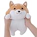 sofipal Shiba Inu Dog Plush Pillow Cute Soft Corgi Stuffed Animals Doll Toys Gifts for Valentine Christmas Birthday Bed Sofa Chair Brown Round Eye 135in - Image 2
