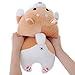 sofipal Shiba Inu Dog Plush Pillow Cute Soft Corgi Stuffed Animals Doll Toys Gifts for Valentine Christmas Birthday Bed Sofa Chair Brown Round Eye 135in - Image 4