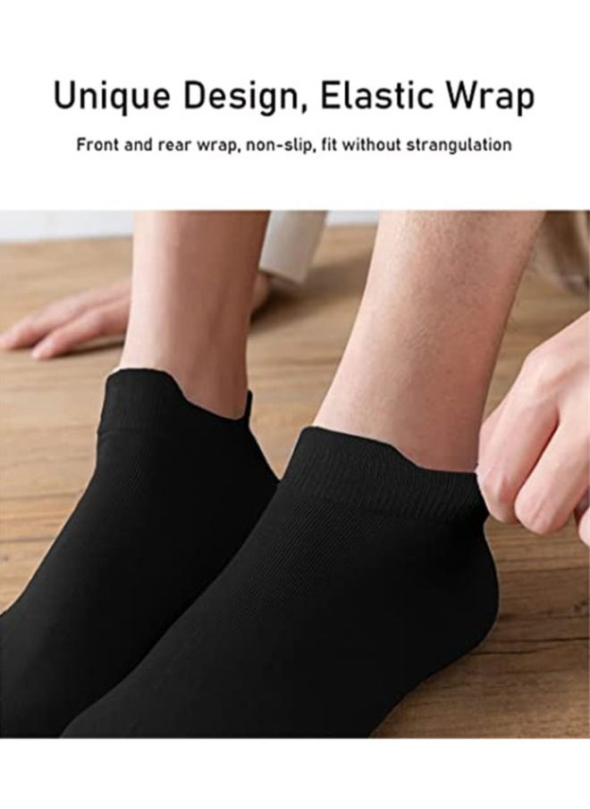 Youth Low Cut Athletic Socks (Pack of 3) Black