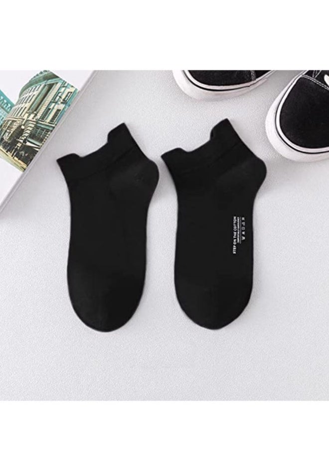 Youth Low Cut Athletic Socks (Pack of 3) Black