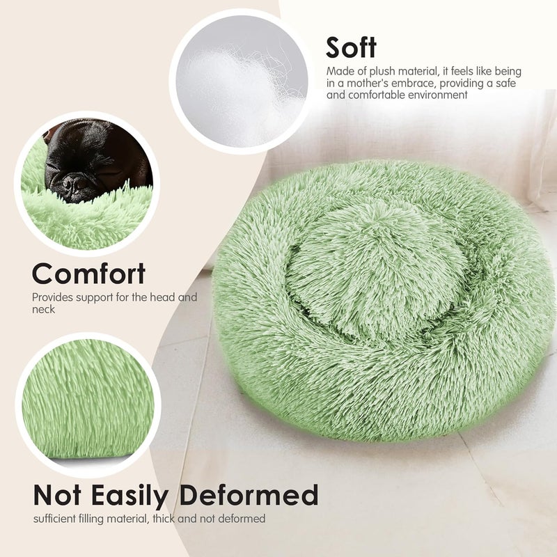 Hoewina Dog Beds Large Sized Dog and Cats, 32in Pet Beds for Large Pet, Washable Indestructible Extra Large Dog Bed (Green) - Image 4