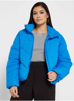 Zip Through Puffer Jacket