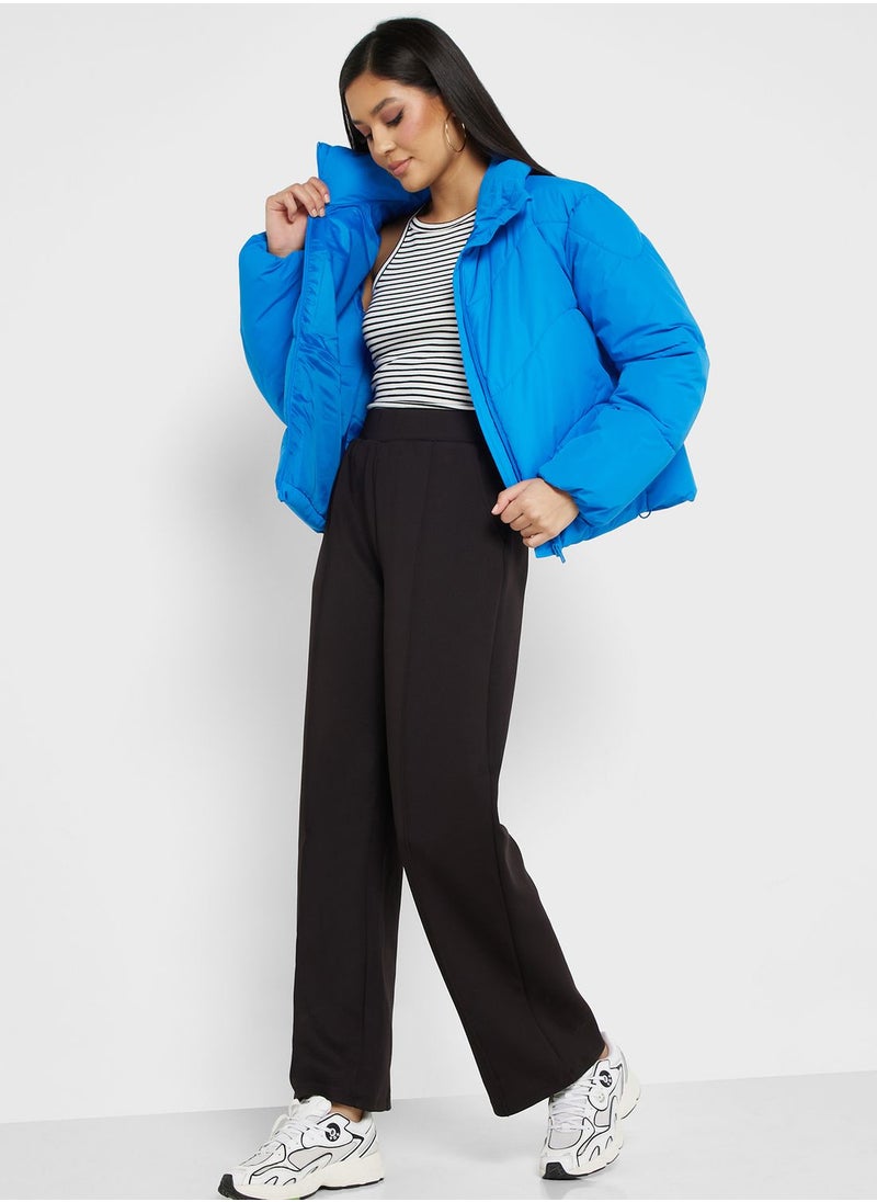 VERO MODA - Zip Through Puffer Jacket - Image 1