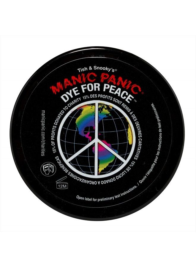 Manic Panic صبغة شعر رافين بلاك - جهد كلاسيكي عالي - لون شعر أسود شبه دائم بدرجة لون بارد مع لون أزرق/أخضر - نباتي، خالي من مادة PPD والأمونيا (4 أونصة) - Image 3