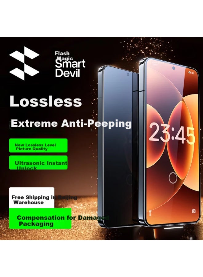 SmartDevil Shanmo Privacy Screen Protector For Xiaomi 17/17 Pro, Full Coverage Anti-peeping Film, Anti-fingerprint Touch-sensitive Smooth Ultra-clear Bubble-free Protective Film - Image 1