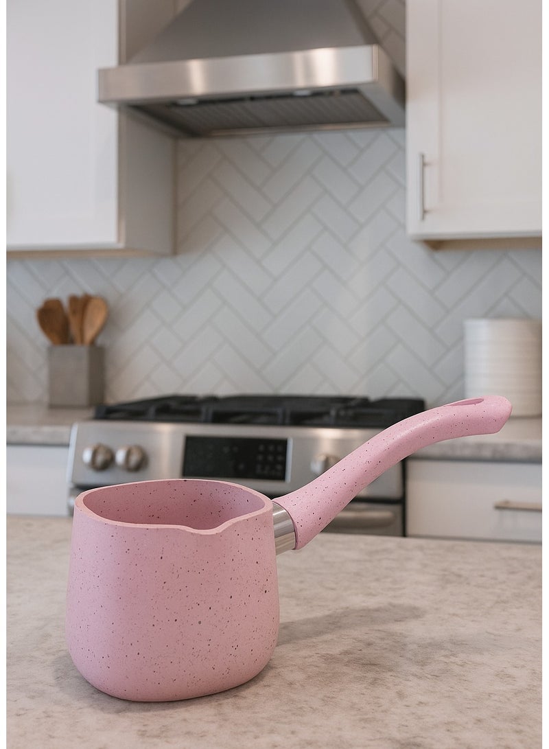 مارتيف 3 كنك جرانتيت مربع مارتيف تركي - وردي+ حامل - Image 2