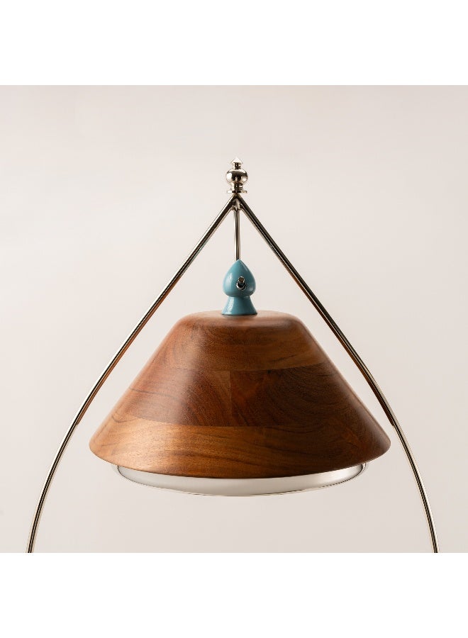 La Mesa Wooden Chafing Dish In Silver Metal 3 L - Image 4