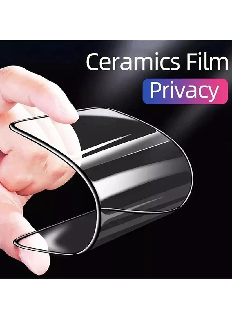 MIGOFAST - iPhone 16 Pro Max Matte Privacy Ceramic Screen Protector Film  Matte  Anti-Spy  Full Adhesive  Flexible Not A Glass  Anti-Spy Full Adhesive Flexible Film - Image 1