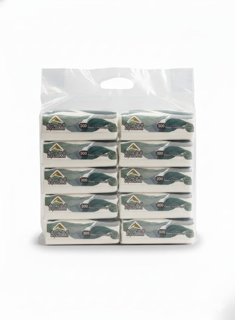 Soft Tissue 300 Single Sheets Pack of 20 Box - Image 3