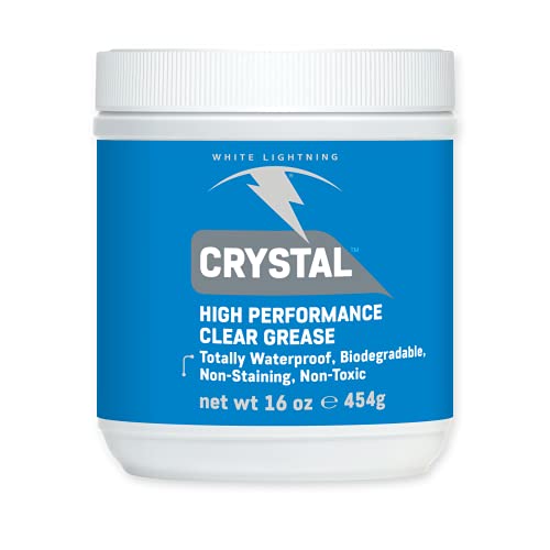 White Lightning Crystal Grease Biodegradable, Non-Toxic Grease, 1lb Tub - Image 1