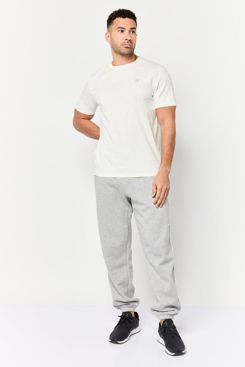 RBX تي شيرت رياضي للرجال بأكمام قصيرة، خارجي، لون أبيض فاتح - Image 3