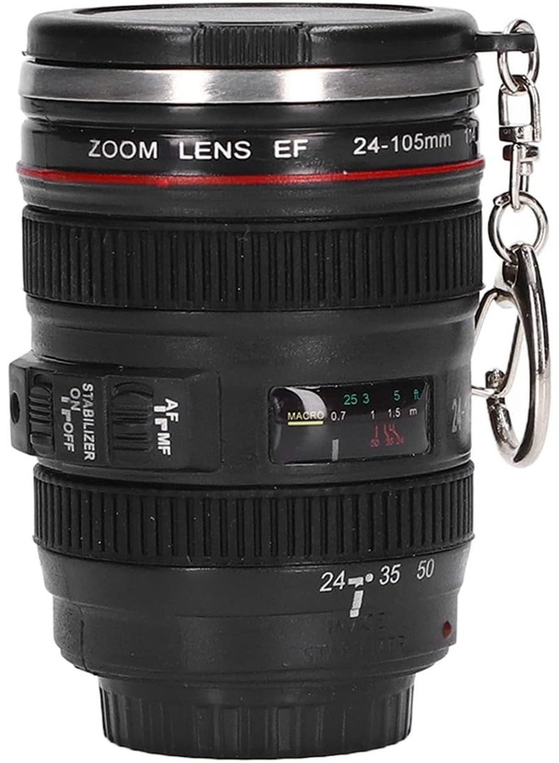 mini cup with chain for espresso ( Camera Lens Shape) - 7.5 cm - Image 1