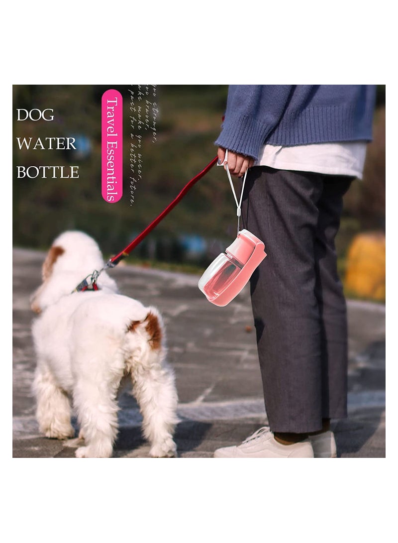 Dog Water Bottle Foldable Dog Water Dispenser for Outdoor Walking, Portable Pet Water Bottle for Travel Leak Proof BPA Free - Image 3
