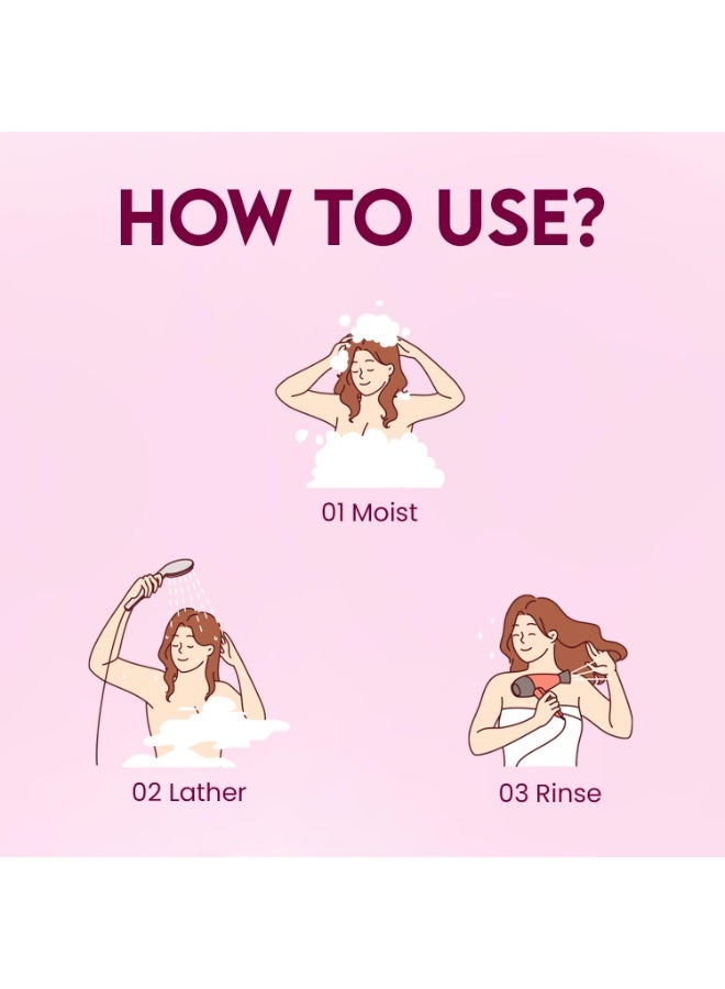 Jovees Herbal Red Onion Oil & Bamboo Strengthening Shampoo | Gives Smooth, Strong And healthy hair | For All Hair Types 300ML - Image 3