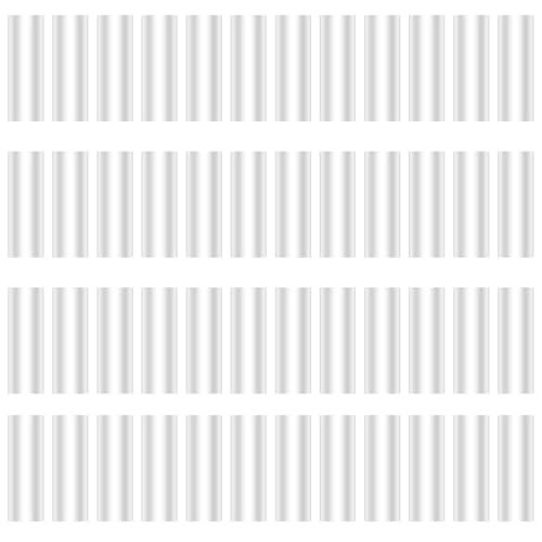 Enodny 60PCS Clear Heat Shrink Shoelace Tips, 0.2 Inch Plastic Shoe Lace Ends Tips for Repairing and Shortening Shoelaces - Image 1