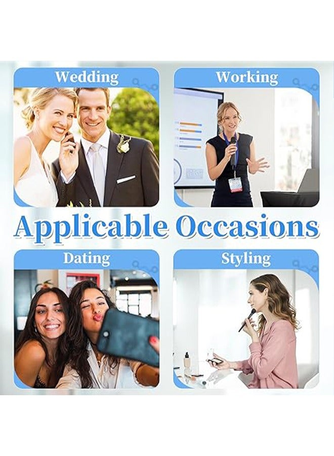 Yoxier 10Pcs 40 Stickers Face Tape Face Lift Tape Face Tape Lifting Invisible Instant Face Lift Tapes and Bands for Jowls Secret Makeup Tape for Double Chin Face Lifting Sticker for Saggy Skin - Image 4