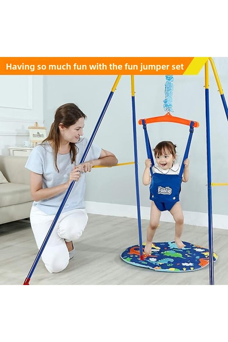 Blue Baby Swing for 6-24 Months - Image 2