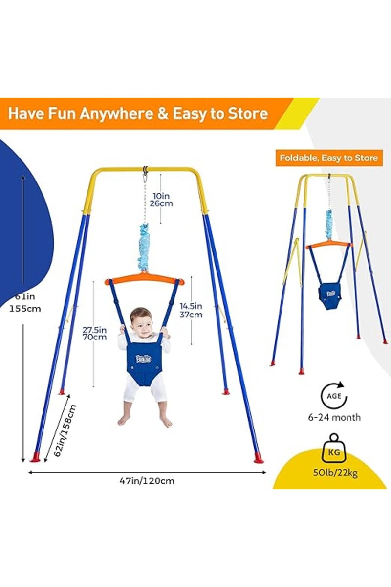 Blue Baby Swing for 6-24 Months - Image 5