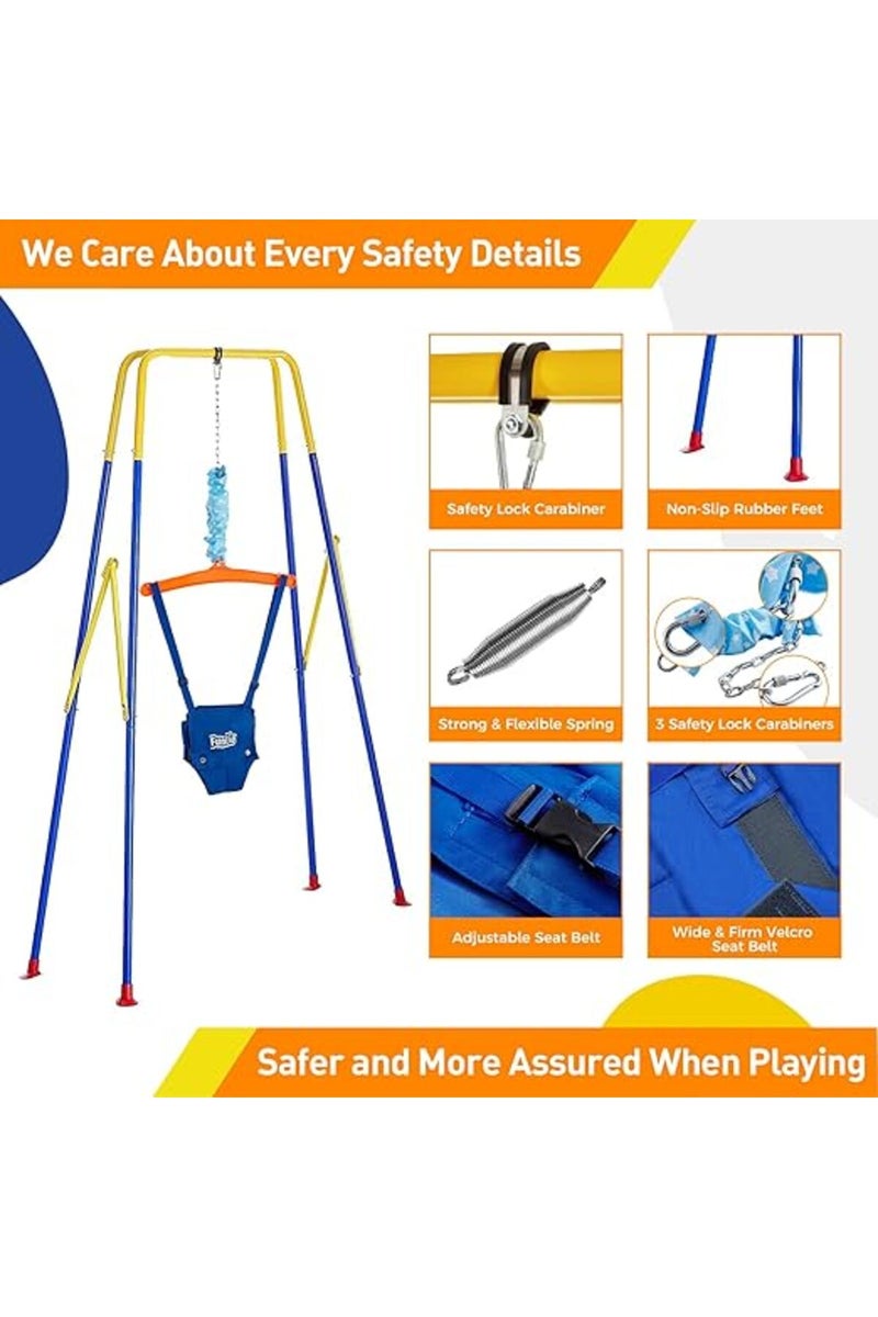 Blue Baby Swing for 6-24 Months - Image 3