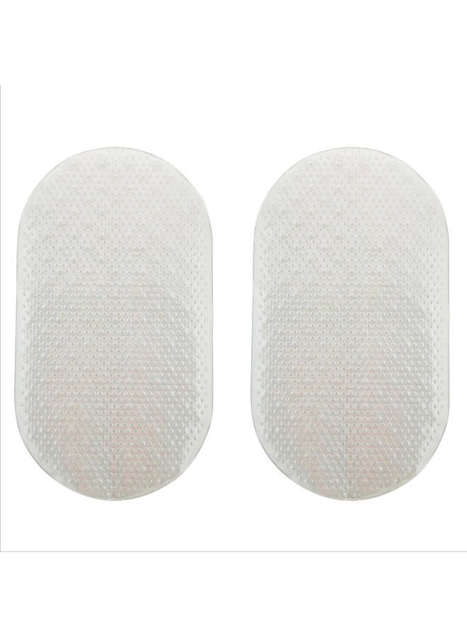 Bath Bliss 2 Pack Shower Tub Mat | Anti-Slip Bathmat | Suction Cup Base | Drain Holes | Safety | Holographic - Image 1