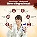 Dale Audrey Natural Oil Pulling for Teeth and Gums Cinnamon Flavored Oral Rinse Mouthwash for Bad Breath Organic Essential Oil for Teeth Whitening Gum Health Cobalt Glass Bottle with Refill Pouch16 FL Oz - Image 4