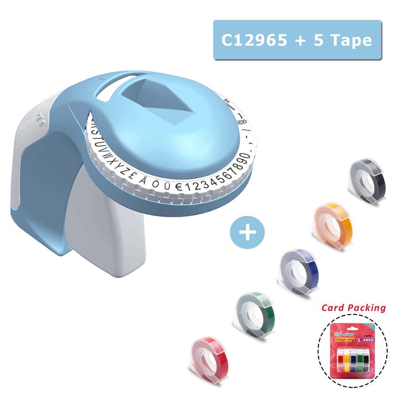 C12965 Manual Label Maker Embossed 3D Pricing Gun - Image 5