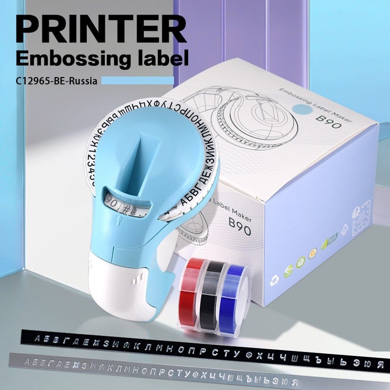 C12965 Manual Label Maker Embossed 3D Pricing Gun - Image 3