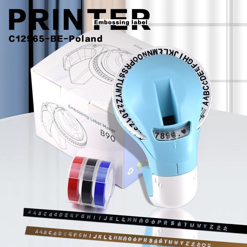 C12965 Manual Label Maker Embossed 3D Pricing Gun - Image 4
