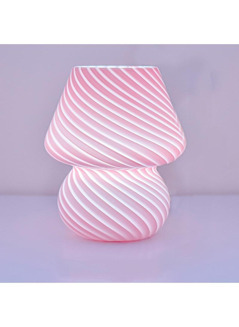Generic Creative glass desk lamp, retro small night lamp, bedroom bedside table lamp, minimalist study, restaurant decoration lamp  - Image 1