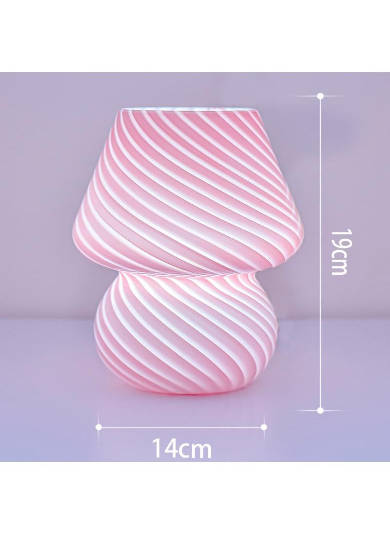 Generic Creative glass desk lamp, retro small night lamp, bedroom bedside table lamp, minimalist study, restaurant decoration lamp  - Image 2