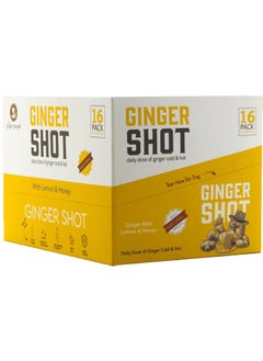 The Ginger People Ginger Shot With Lemon And Honey 30ml Pack Of 16  - Image 2