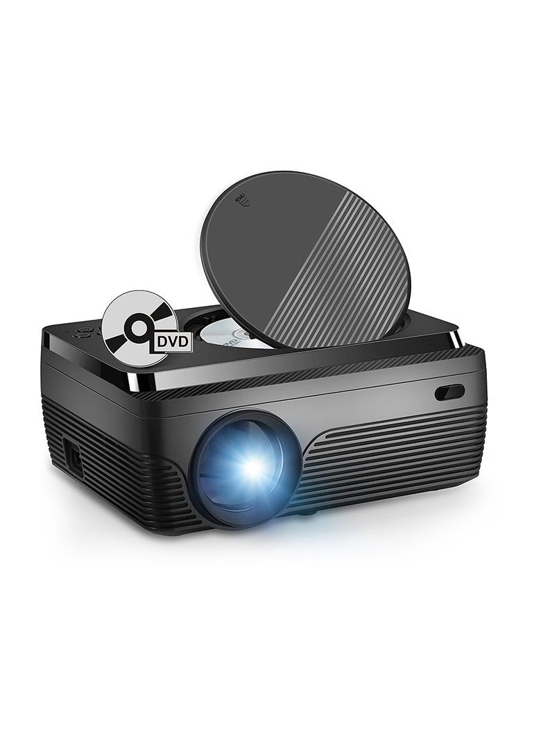 AROAQ Portable HD Home Projector with Wireless WiFi and Mobile Phone Screen Sharing 720P  - Image 1