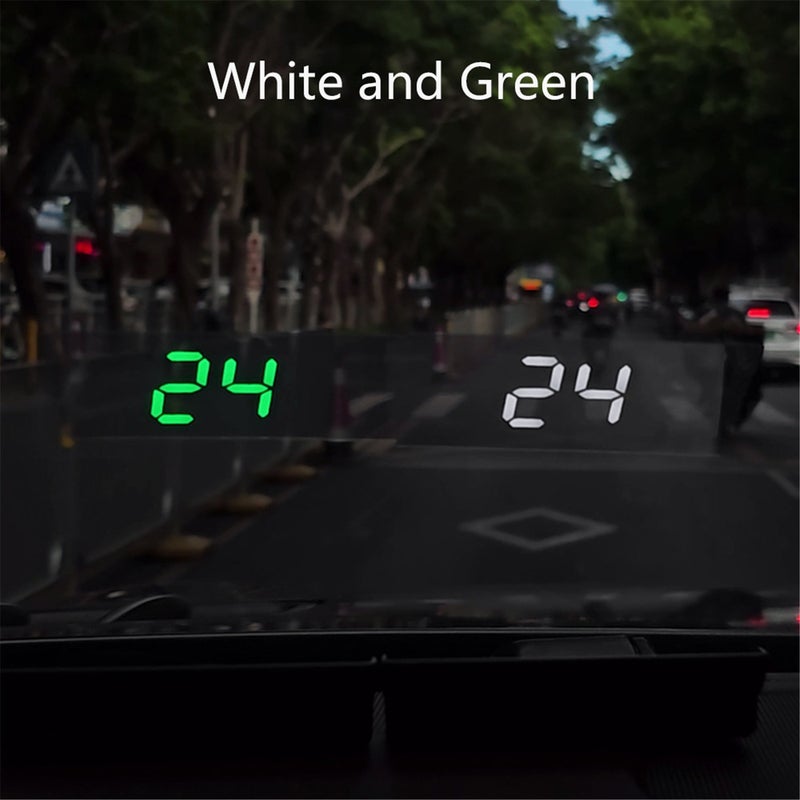 شاشة عرض رأسية رفوعة على السيارة (HUD) لعرض سرعة نظام التحديد الموضع العالمي (GPS) بالكيلومتر لكل ساعة (KM/h) - Image 3