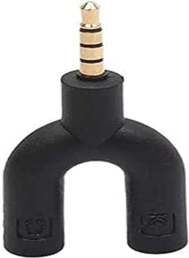 OR 3.5mm audio divider for headphones and mic