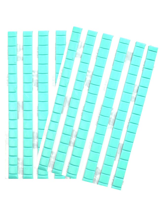 NIBEMINENT 2-Sheet Removable Adhesive Putty Nail Clay Blue - Image 1