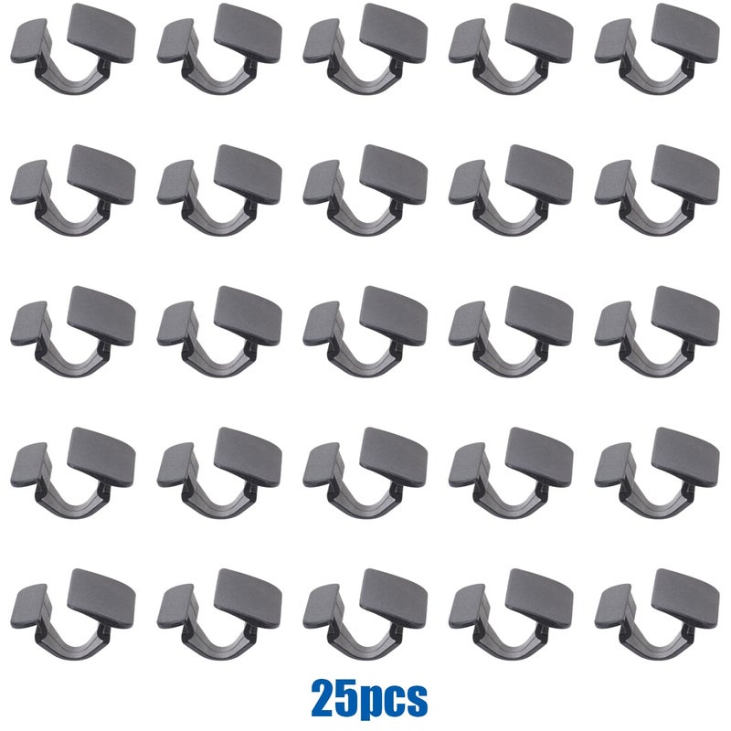 25 قطعة مشابك تثبيت عازل غطاء المحرك W709688-S300 ��فورد إيدج، فوكس، فيوجن، لينكولن MKX، MKZ، نوتيلوس 2012 فصاعدًا - Image 4