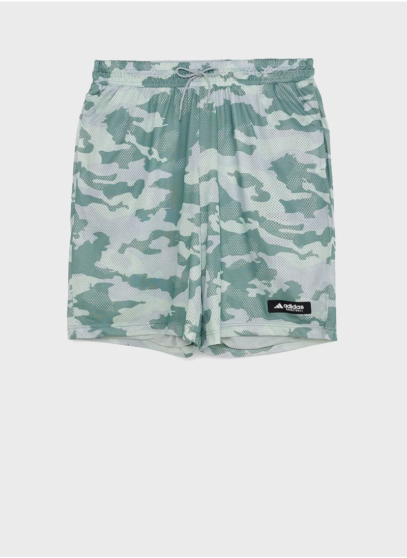 adidas Originals 11" Legends Allover Print Shorts