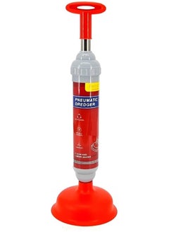 MOMENT Toilet Plunger, Drain Plunger, Sink Plunger With Handle High Pressure Powerful Pump Multi-Drain Toilet Plunger Bathroom Kitchen Toilet Shower Sinks  - Image 1