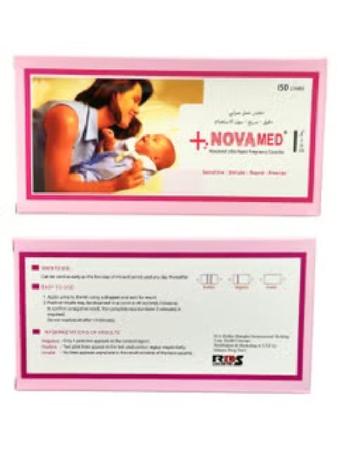 نوفا ميد مجموعة اختبار الحمل HCG بخطوة واحدة، 1 قطعة، - Image 4