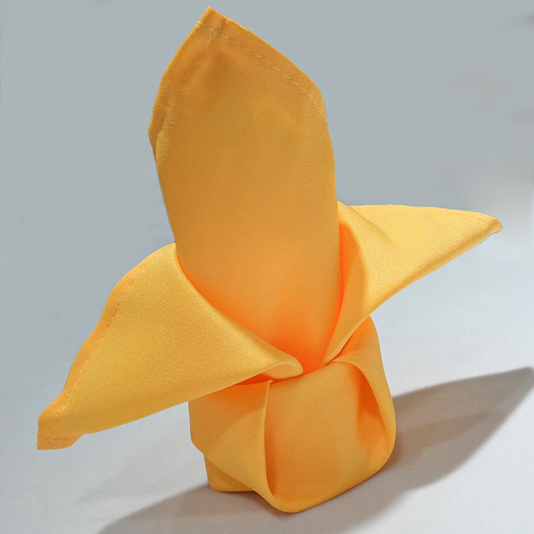 Supply El Polyester Napkin Cloth Wedding Decoration Fabric Napkin Western Food Napkin Cloth Table Cloth - Image 3