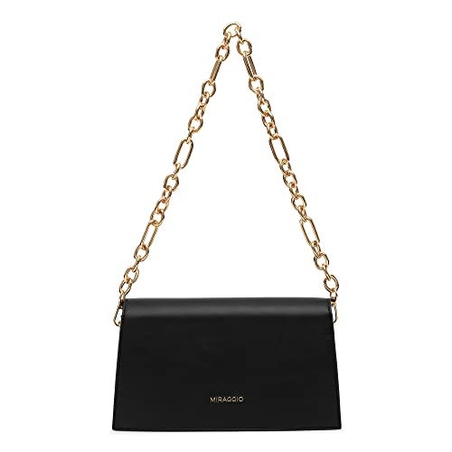 Miraggio Women Paris Shoulder Western Bag With Crossbody Strap (Black) - Image 4