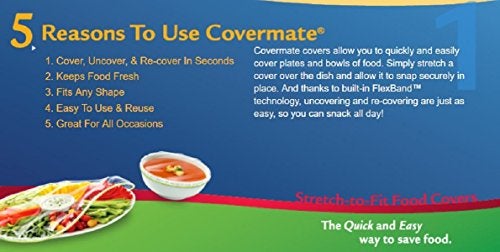 CoverMate Stretch-to-Fit Food Covers - Image 5