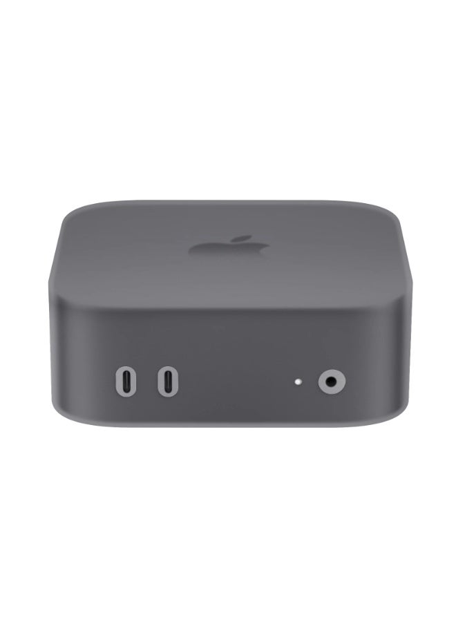 Black Silicone Protective Case for Mac mini 2024 | Dustproof u0026 Shockproof Cover with Heat Dissipation Cutouts - Image 1