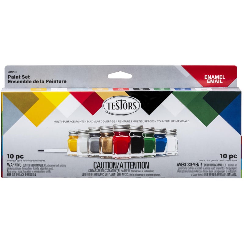 Testors 9146XT Promotional Enamel Paint Set( Packaging may vary) - Image 1