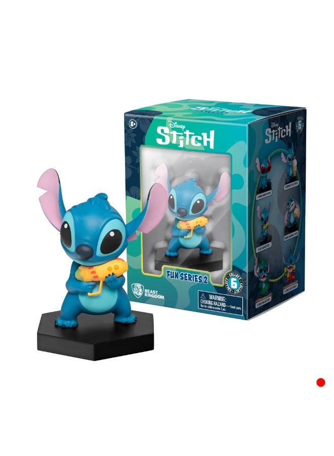 Disney Lilo & Stitch Fun Series 2 with Window Box - Ray Gun Stitch | Collectible Figure | Stitch Figurine | Display Figure | Perfect Gift for Collectors and Kids - Image 5