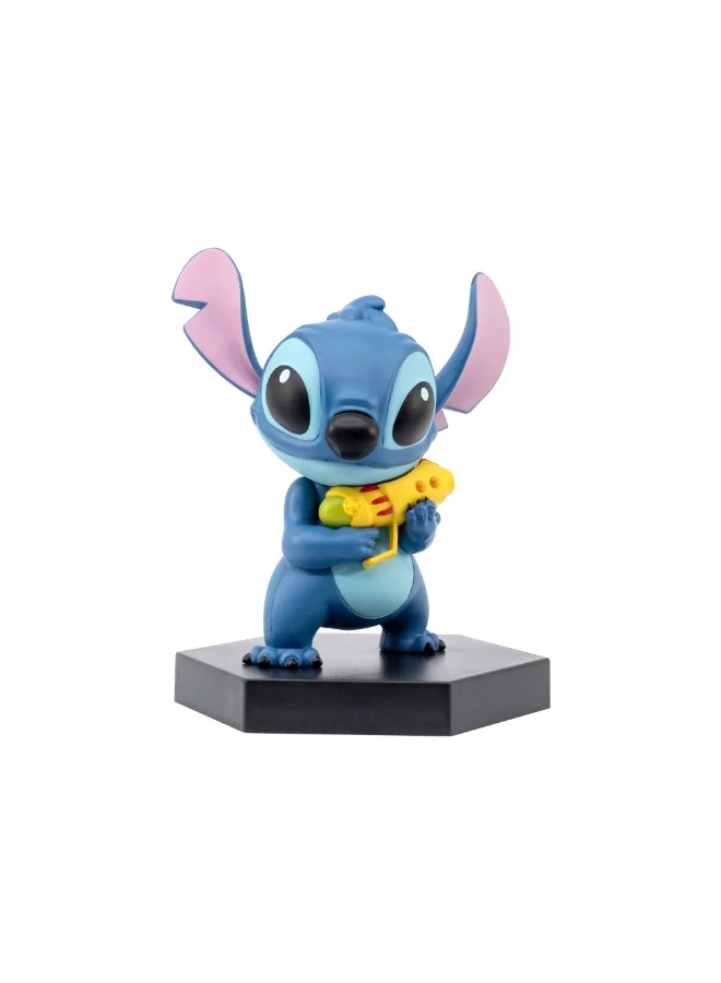 ديزني Lilo & Stitch Fun Series 2 with Window Box - Ray Gun Stitch | Collectible Figure | Stitch Figurine | Display Figure | Perfect Gift for Collectors and Kids