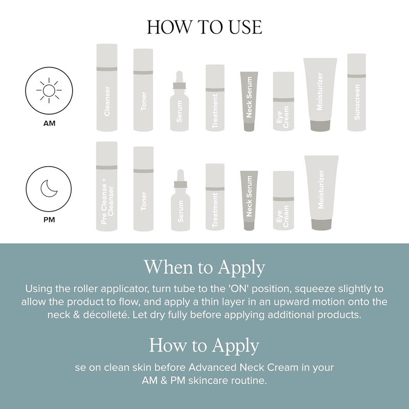 DRMTLGY Contouring Serum Anti Aging Neck Cream for Skin Tightening and Firming Sculpt and Define Jawline Improves Horizontal Neck Lines and Sagging Skin 17 oz - Image 4