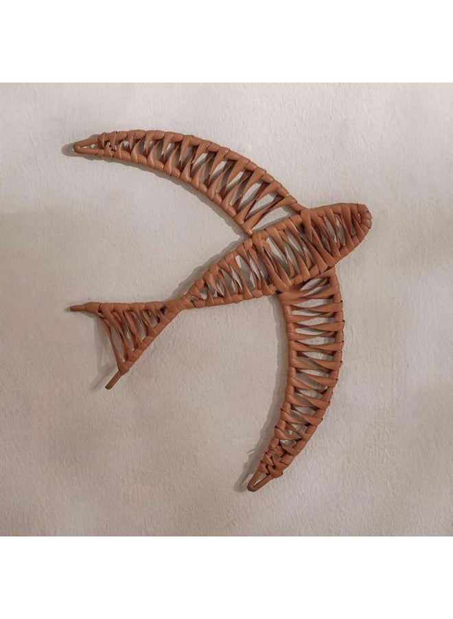 Pan Home Rattan Swallow Wall Accent - Brown - Image 4