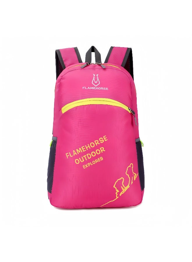 FLAMEHORSE New Folding Bag Sports Backpack Outdoor Lightweight Bag Portable Splash-Proof Folding Backpack - Image 1
